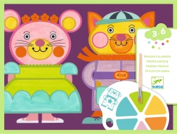 Maľovanie s paletou – roztomilé zvieratká DJECO