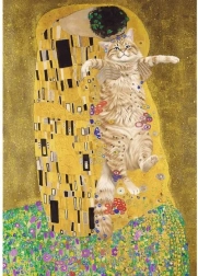 Puzzle Cat Kiss 1000 pieces TREFL