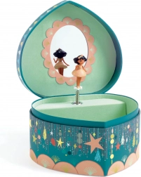 Music Box Blue Heart DJECO