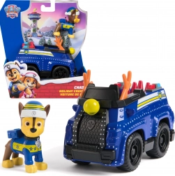 Paw Patrol praznični policijski avto s figurico Chase