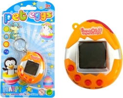 Tamagotchi in an egg – electronic pet, orange