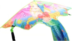 Flyvende drage med havfruemotiv