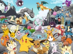 Puzzle 1500 pezzi Pokemon Classic