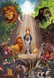 CLEMENTONI Puzzle The Lion King 1000 pieces