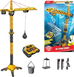 Children's RC construction crane 150 cm with rotating arm and USB charging DICKIE TOYS