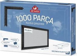 Puzzellijst 68 × 48 cm zwart