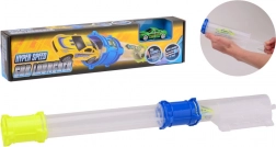 Strelec z avtomobilčkom