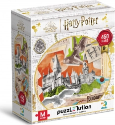 Puzzle Harry Potter: Škola čarolija i magije u Hogwartsu 450 dijelova