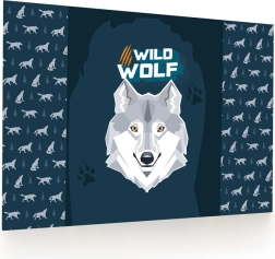 Schreibtischunterlage mit Wolfmotiv 60 × 40 cm