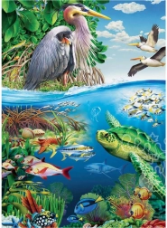 Family Puzzle Earth Day 350 Pieces COBBLE HILL