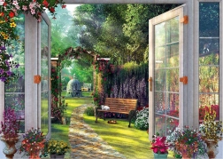 SCHMIDT Puzzle A View into the Enchanted Garden – 1000 Pieces