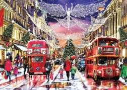 Puzzle Natale Regent Street 1000 pezzi GIBSONS
