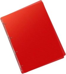 Raccoglitore ad anelli A5 rosso