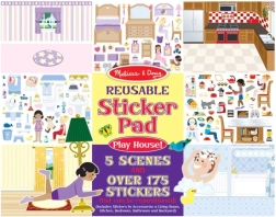 Herbruikbare Sticker Set 'Wij Spelen Huis' Melissa & Doug