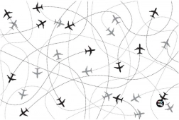 Schreibtischunterlage Planes