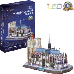 Illuminated 3D Puzzle Notre-Dame Cathedral 149 Pieces