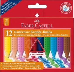 Faber-Castell Colour Grip Jumbo 12 db műanyag ceruzakészlet