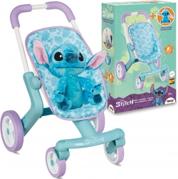 Disney Lilo & Stitch doll stroller with STITCH plush by Smoby
