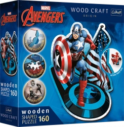 wooden puzzle MARVEL Heroes 160 pieces