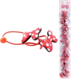 Hårelastikker med sløjfe – sæt med 2 stk.