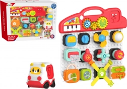 Interaktivna senzomotorična tabla s klavirjem za otroke