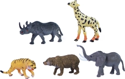 Set of Wild Animal Figures for Children