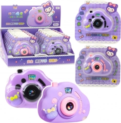 Camera-shaped Eraser, Purple