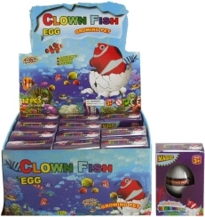 Egg with Growing Fish – Gag Gift, 12 pcs