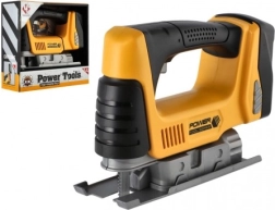 Legetøjsstiksav på batteri med lyd og lys