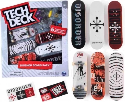 komplet fingerboard Tech Deck Sk8Shop 6 Pack Disorder + dodatki
