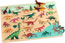 Djeco drvene puzzle dinosauri