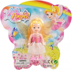 bambola con accessori 10 cm