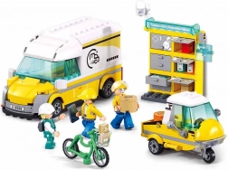 Sluban Metropolis Delivery Service Building Set