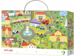 Sestavljanka Iskanje predmetov – mesto, 80 koščkov