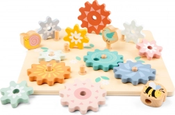 Fa kerti fogaskerekes játék gyerekeknek