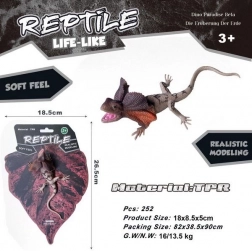 Rubber Lizard – Frilled Dragon 18 cm