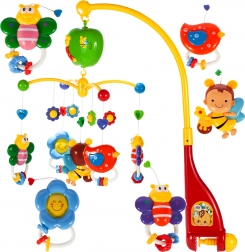 Giostrina con apine e farfalle