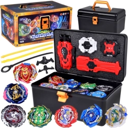 Duży zestaw z wyrzutnią i ośmioma dyskami