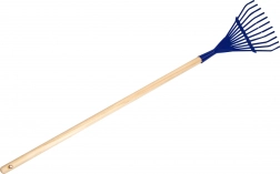 Rastrello per foglie in metallo