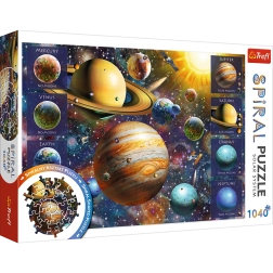 Spiral Puzzle Solar System 1040 Pieces