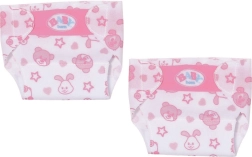 Luiers voor BABY born-pop 36 cm – 2 stuks