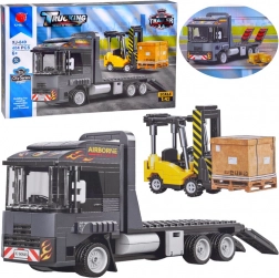 Costruzioni tecniche – camion con semirimorchio e carrello elevatore 1:42, 404 pezzi