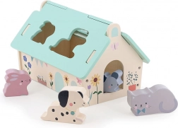 Vilac drvena slagalica kućica za životinje