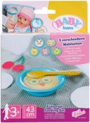 BABY born feeding set – magic plates with bowl and spoon