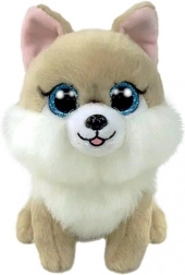 plišasta igrača TY pes svetlo rjav 15 cm