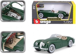 Kovový model Bburago Jaguar XK 120 Roadster 1951 1:24 zelený