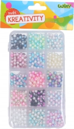 Korálkový set s nůžkami a lankem