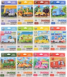 Cheerful Transport-themed Puzzle