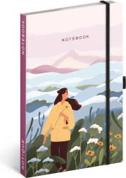 NOTIQUE lined notebook Landscape 13 × 21 cm