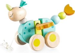 lesena vlečna igrača zmajček